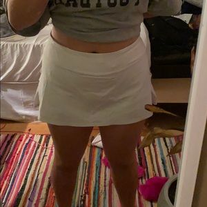 White lululemon skirt